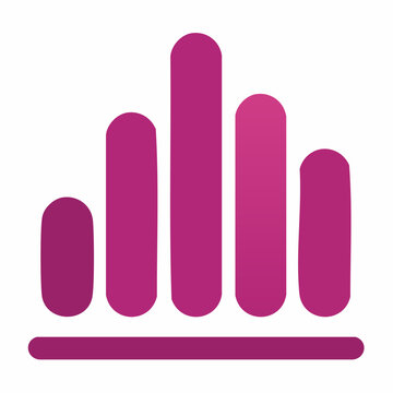 Abstract Bar Chart Icon