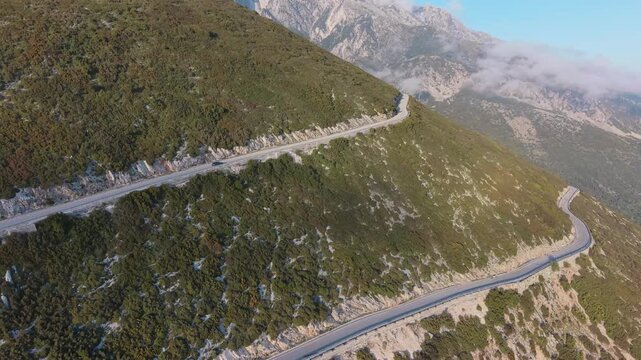 Amazing drone video of the Llogara pass in Southern Albania
