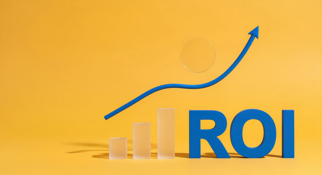 ROI improvement background for revenue leaders turns return targets into a sharper case for media spend, payback control and board approval when campaign money must justify measurable business return