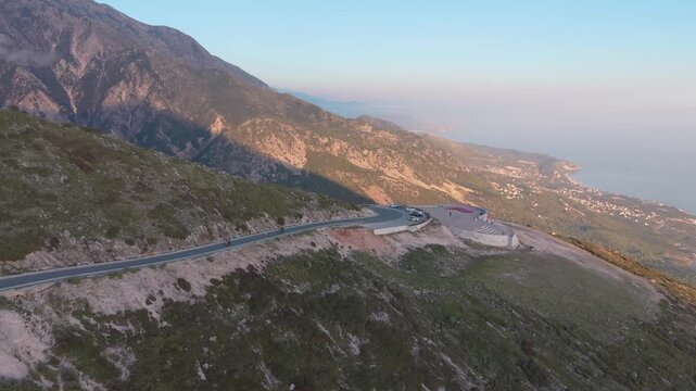Amazing drone video of the Llogara pass in Southern Albania