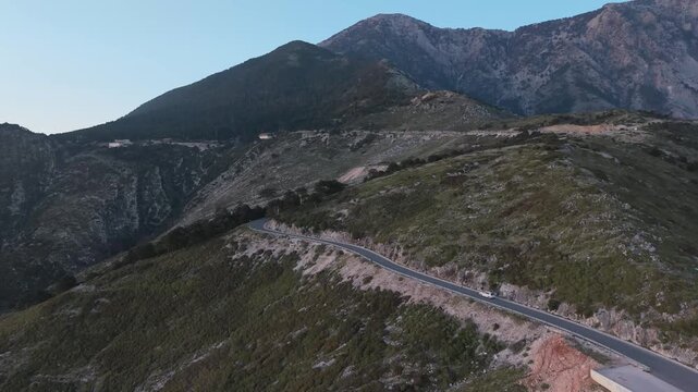 Amazing drone video of the Llogara pass in Southern Albania