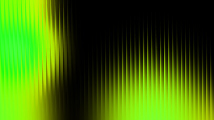 Abstract neon green vertical lines background with gradient light effect © BasharCreates