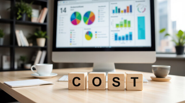 Cost reduction strategy implementation helps enterprise business leaders cut operational expenses and optimize corporate budget allocation for maximizing profit margin during market inflation