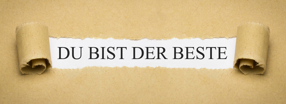 Du bist der beste