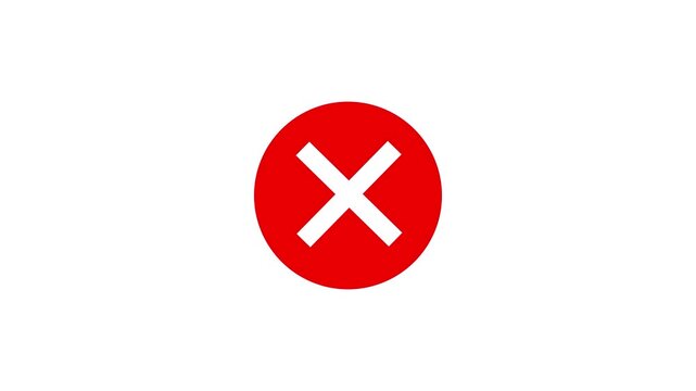 red prohibition sign appearing on white background circle cross warning