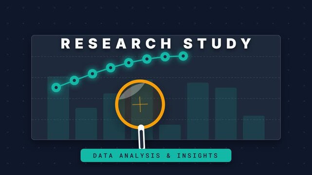 Corporate Research Study Business Data Analysis and Insights Chart