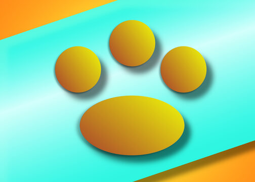 happy little animal footprint 