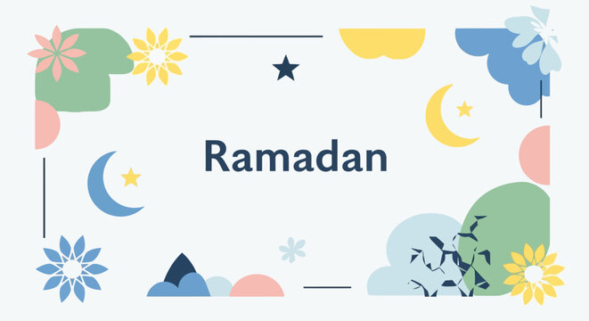 Ramadan Religious Holiday Symbol.