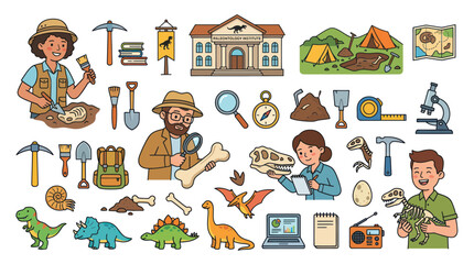 Dinosaur Excavation and Paleontology Collection - Kids and Adults © Fridi