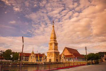 Obraz premium THAILAND PRACHINBURI CITY WAT CHAENG
