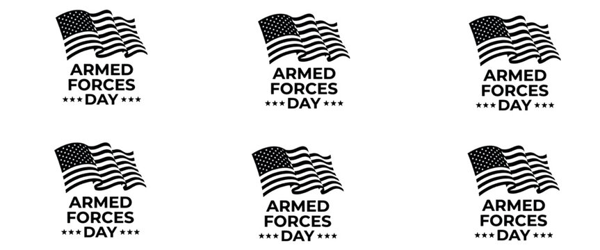vector illustration of a set of icons for Americas independence day