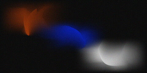 Sun Moon and Sunset Sky with Clouds, Glowing Light in Space, Blue Dark Animated Background with Stars, Waves, Energy and Flare Design © Mohammad