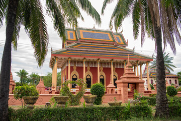 Obraz premium THAILAND PRACHINBURI CITY WAT KAEW PHICHIT PHRA ARAM LUANG