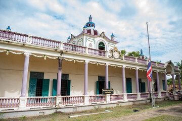 Obraz premium THAILAND PRACHINBURI CITY WAT KAEW PHICHIT MUSEUM