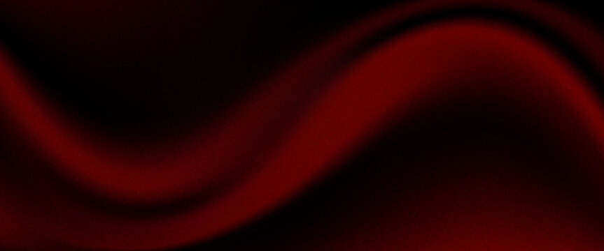 Black dark deep burgundy ruby cherry plum red abstract background. Silk satin velvet fabric. Elegant luxury rich. Curtain drapery fold line wave flow. Romance, Valentine, Birthday. Christmas. Design.