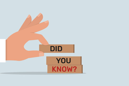 Did you know on the wooden cubes