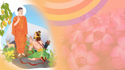 Poson Dansal Festival Illustration Background © Bathiya sadew