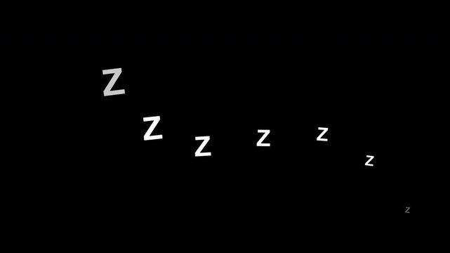 Floating Sleep Z Trail Overlay