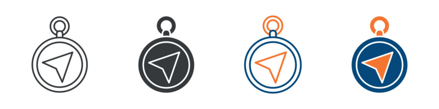 Navigation Icon Set Multiple Style Collection