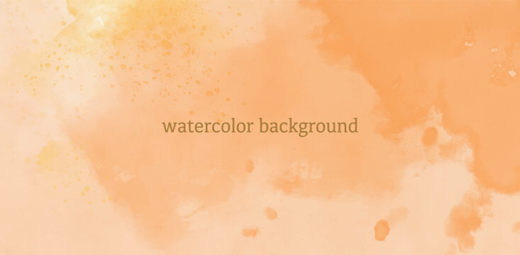 Abstract watercolor art background template. brown beige watercolor backdrop empty space for text, banner, presentation or product display graphic design