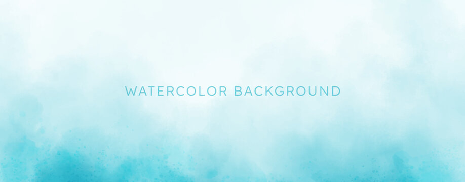 Abstract watercolor art background template. teal green beige watercolor backdrop empty space for text, banner, presentation or product display graphic design