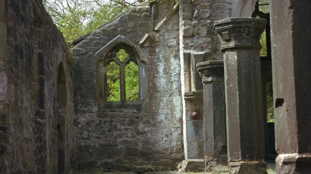 Saint Thomas a Becket Abbey Church ruins in Yorkshire
