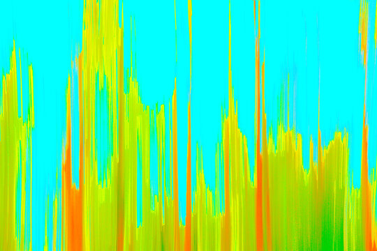 Paint running down a wall minimalist abstract art in pastel colors