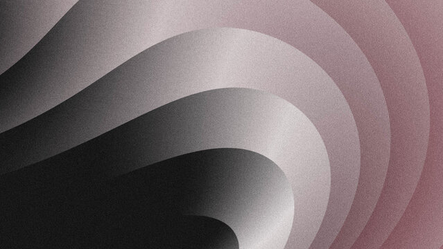 Abstract background with dynamic, grainy gradient wave lines in muted black, gray, and dusty rose tones.