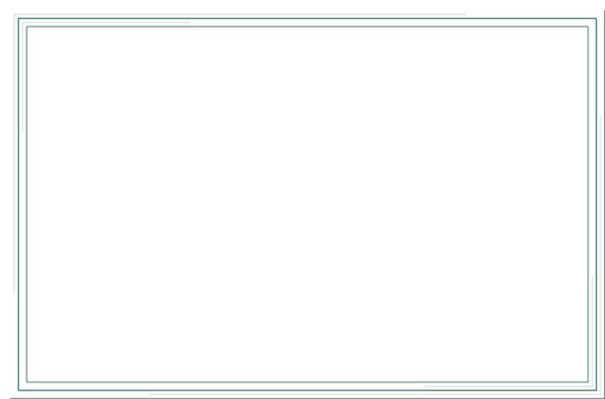 Minimalist green border frame template with modern multiline thin line. Design print for greeting cards, wedding invitations, restaurant menu, royal certificates. Set 117
