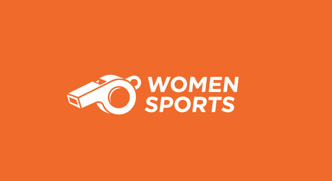 Empowering Women in Sports: A Whistle Icon Celebrating Athleticism and Competition