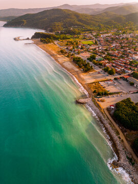 Stratoni beach soft light