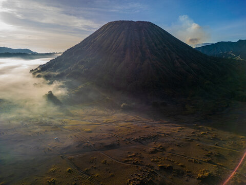 Mount Batok in Bromo Tengger Semeru National Park