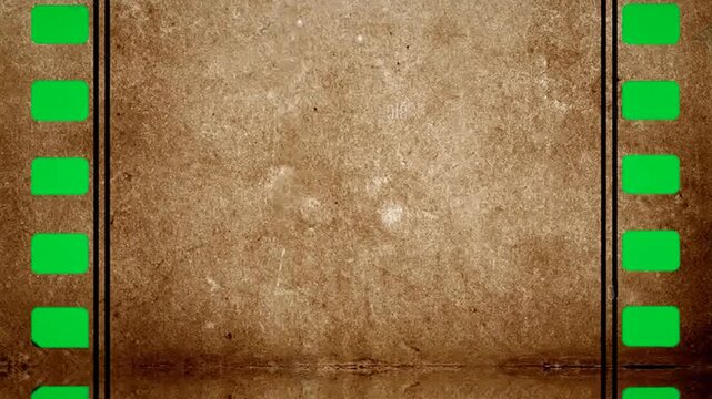 Sepia brown old paper texture aesthetic moving motion on green screen chroma key background film overlay design editing graphics vintage high dynamic raw animation digital perfect classic epic clean