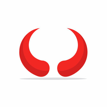 Red Devil Horns Icon
