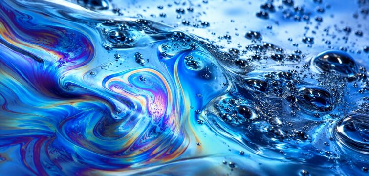 oil water interference pattern