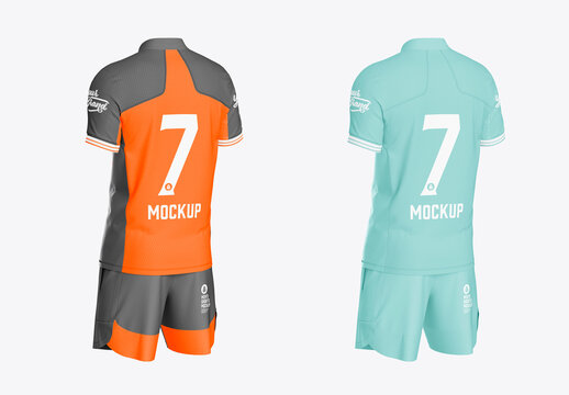 Men's Sports Uniform Mockup