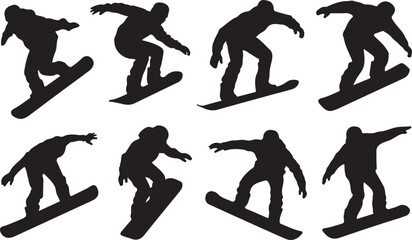 Person skateboarding with dynamic poses © Soriyea
