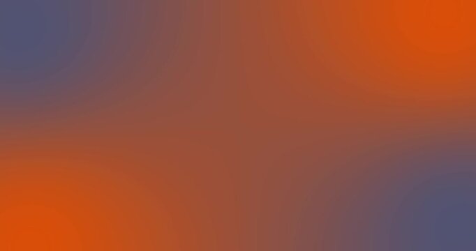 Liquify effect orange blue abstract background video. Smooth gradient blend with soft blur, warm glow, and subtle motion. Clean minimalist 4K backdrop loop for presentations, branding, motion graphics