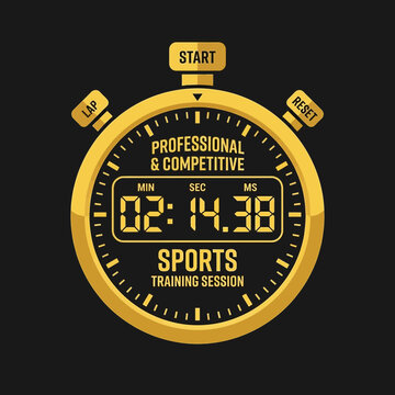 Precise Timekeeping Device for Professional Sport Trainings, Races, and Competitive Events