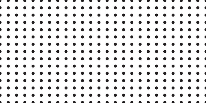 Grid layout featuring repetitive black circles on grey transparent check backdrop for modern digital interface user experience.