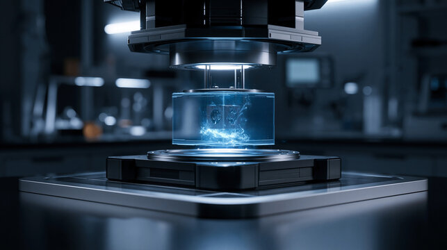 Futuristic Quantum Computer in Clean Lab Environment 3
