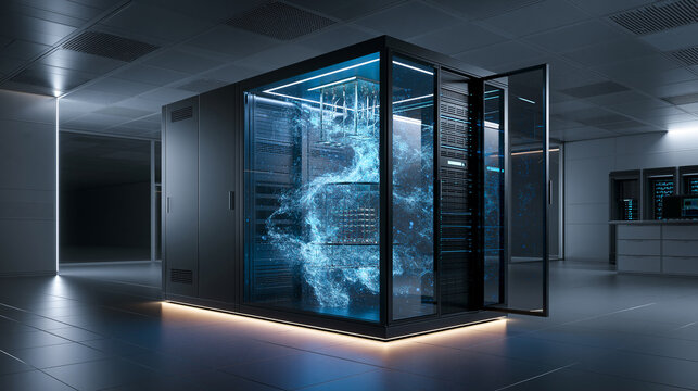 Futuristic Quantum Computer in Clean Lab Environment 2