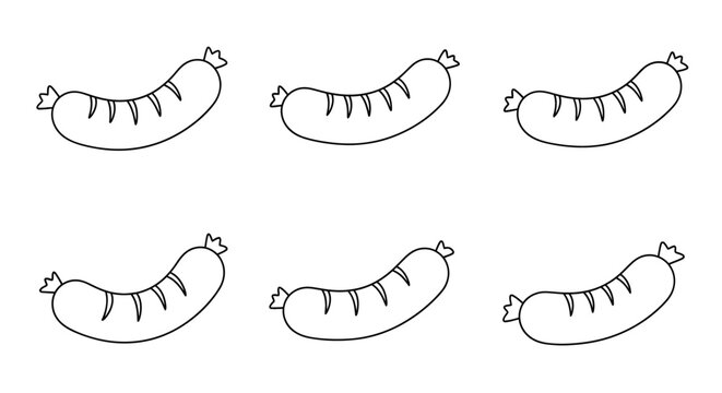 Line drawing of sleeping eyelashes, simple black and white illustration for beauty, cosmetics, or makeup design, perfect for banners, posters, and social media content.