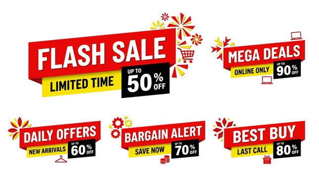 Special Sale Promotions with Discounts and Limited Time Offers