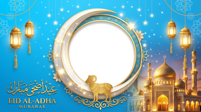 Eid Al adha mubark template 