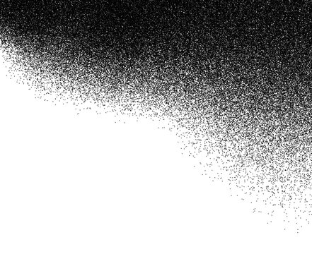 点描のグラデーションが美しいシンプルなモノクロのベクター背景