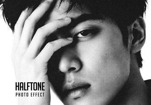 Halftone Photo Effect