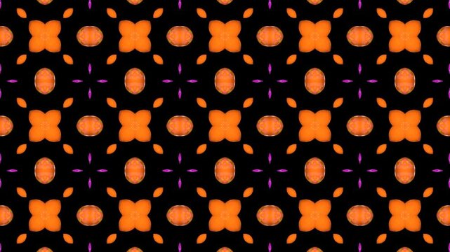 Vibrant Color Changing Geometric Kaleidoscope Grid Animation in b4.mp4
