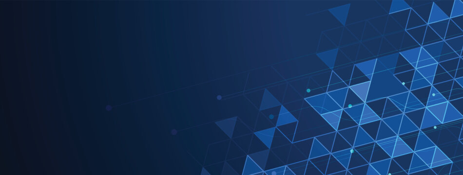 Digital cyberspace background representing big data, cloud computing, and AI technology