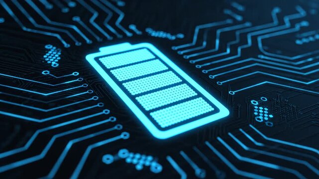 Battery Charging on Electronic Circuitry View